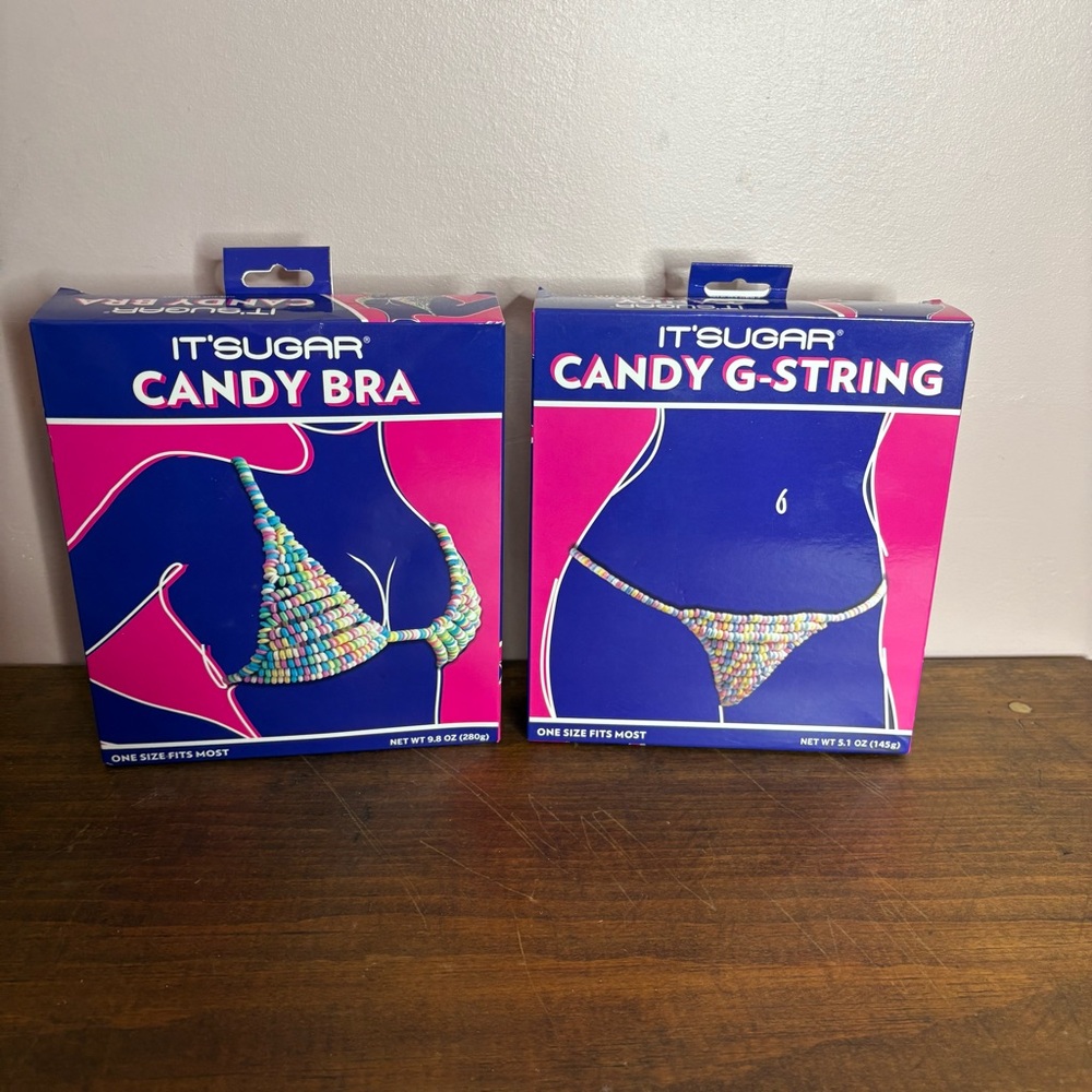 💙IT’Sugar Edible Candy Bra & G-String - Picture 2 of 6